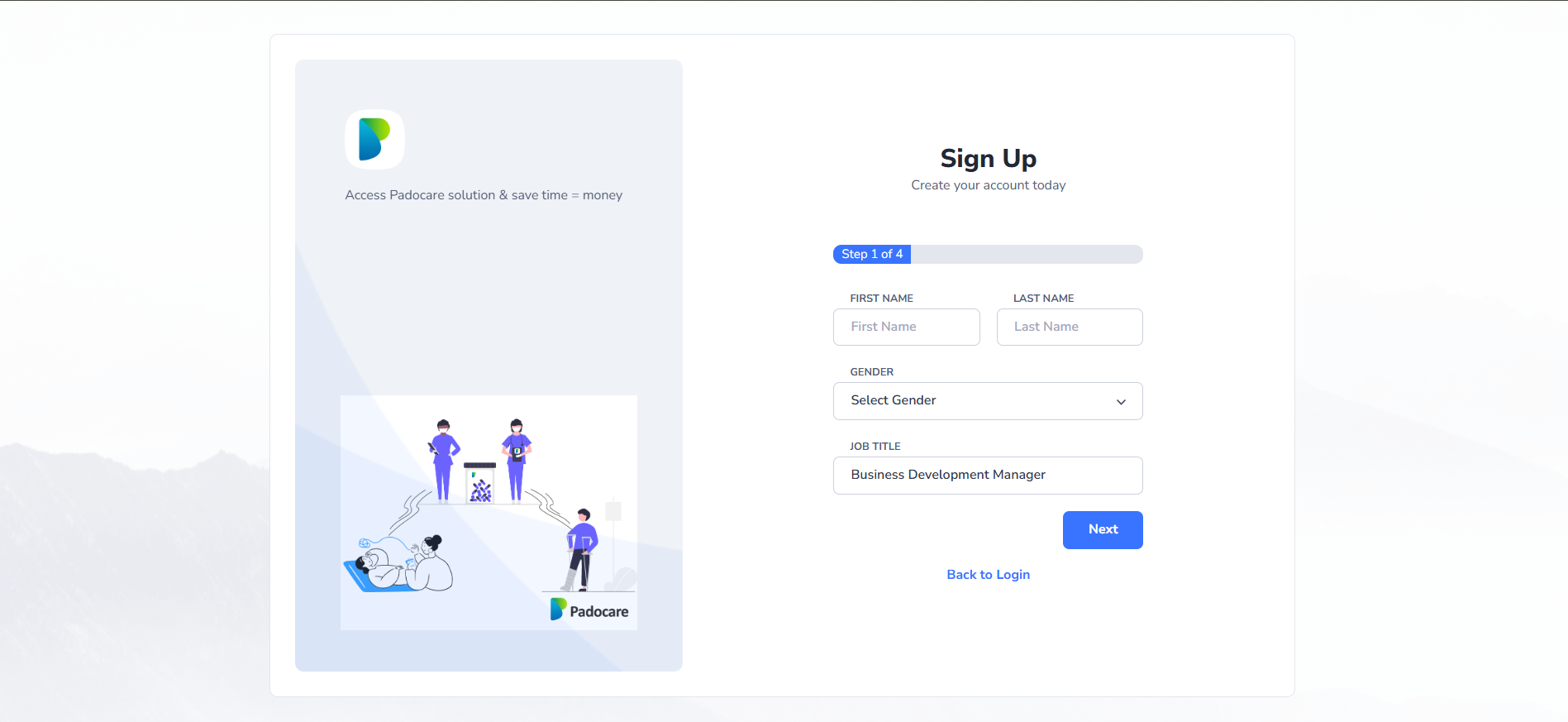 Create an account